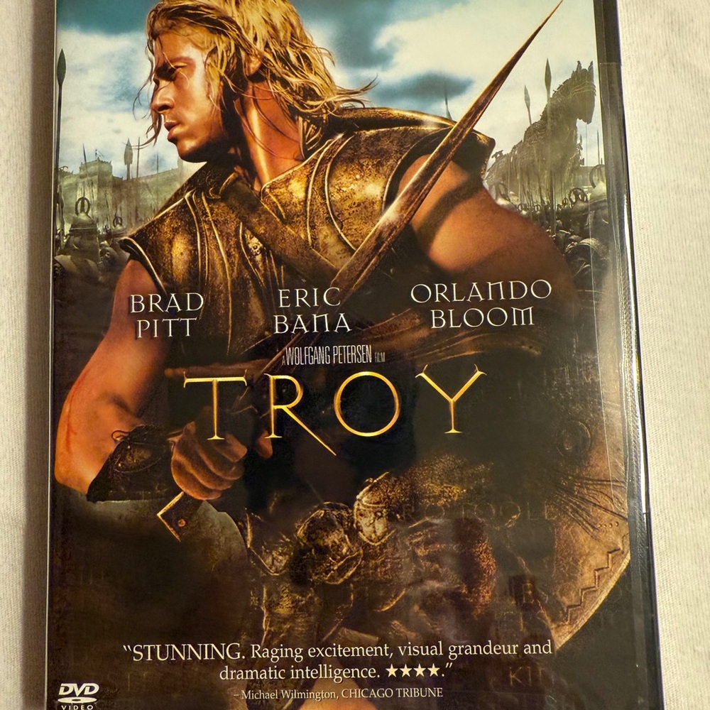 Troy Motion Picture DVD